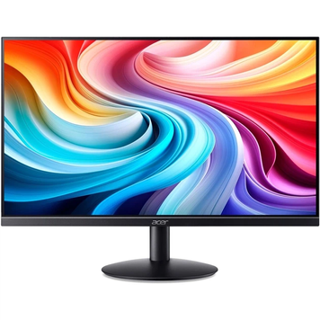 Монітор Acer 23.8" SA242YH1bi (UM.QS2EE.109) VA Black 100Hz, Офіс, 1920&times;1080, 23.8", 100 Гц, VA, W-LED, SA, 8 біт, 16:9, Регулювання кута нахилу, Плаский, HDMI, VGA, 100&times;100, Матове, 5 мс