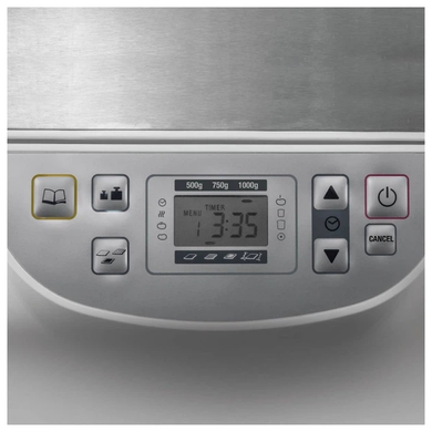 Хлібопіч Ufesa My Bakery 650W 1.0Kg White, 1.25 л, 650 Вт, Таймер, Вибір скоринки, Програми випічки, Відкладений старт, Підтримання тепла, Заміс тіста
