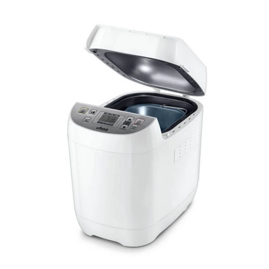 Хлібопіч Ufesa My Bakery 650W 1.0Kg White, 1.25 л, 650 Вт, Таймер, Вибір скоринки, Програми випічки, Відкладений старт, Підтримання тепла, Заміс тіста