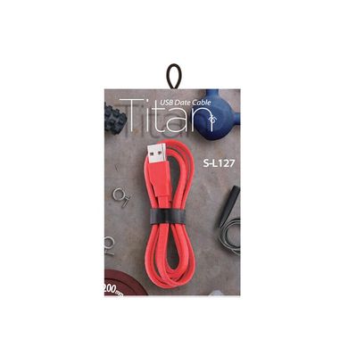 Cable Joyroom Type-C S-L127 Titan Series red