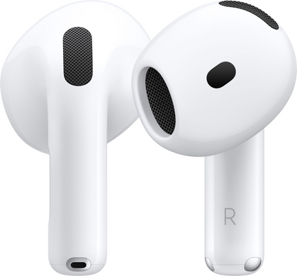 Bluetooth Earphones Apple Airpods 4 White (MXP63)