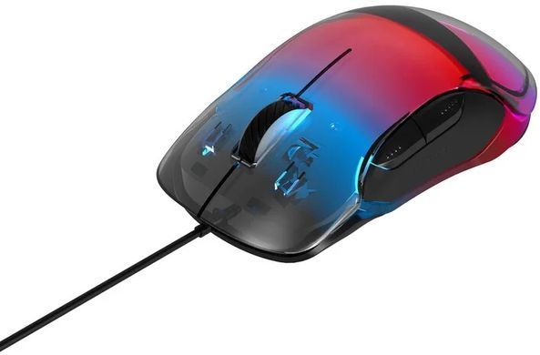 Миша Canyon Braver GM-728 USB Black, Black, Ігрова, Дротова, 7, USB, 7200, 1.80 м, Пластик, 125 &times; 66 &times; 40 мм, Ергономічний для правої руки, Оптичний