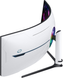 Монітор Samsung 57" Odyssey Neo G9 G95NC (LS57CG952NZXUA) Black/White Curved VA 240Hz, 7680&times;2160, 57", 240 Гц, VA, W-LED, Odyssey Neo G9, 10 біт, 32:9, Регулювання кута нахилу; Регулювання висоти, Вигнутий, DisplayPort, 3.5 мм audio, USB Hub, 3&times;HDMI, 100&times;100, Матове, 1 мс