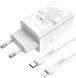 МЗП Hoco N23 PD45W 2Type-C + Cable Type-C to Lightning White