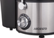 Соковижималка Ardesto JEG-1000 1000W Black, 0.5 л, 1000 Вт, Віджим соку, 2 швидкості, Автоматичне відділення м&rsquo;якоті, Завантажувальний отвір 65 мм, Контейнер для макухи 1.5 л, Система &laquo;Крапля-стоп&raquo;, Захист від перегрівання