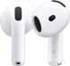 Bluetooth Earphones Apple Airpods 4 White (MXP63)