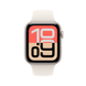 Apple Watch SE 3 GPS 44mm Starlight Aluminium Case with Starlight Sport Band M/L MEHJ4