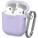 Чохол Apple AirPods 1/2 Microfiber Light Purple
