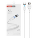 Кабель Tranyoo S12 MicroUSB Magnetic 1m White