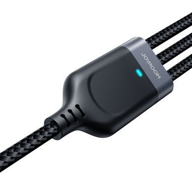 Кабель Joyroom S-A18 Lighting/Type-C/MicroUSB 1.2m Black