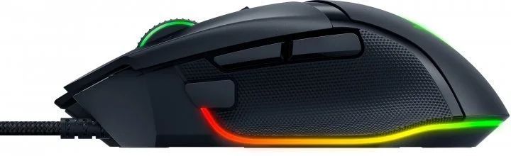 Миша Razer Basilisk V3 Black, Black, Ігрова, Дротова, 11, USB, 26000, 2.10 м, Пластик, 130 &times; 75 &times; 42.5 мм, Ергономічний для правої руки, Оптичний