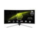 Монітор MSI 34 MAG 345CQR Black, Black, 3440&times;1440, 34", 180 Гц, VA, W-LED, MAG, 10 біт, 21:9, Регулювання кута нахилу; Регулювання висоти, Вигнутий, DisplayPort, 3.5 мм audio, 2&times;HDMI, 100&times;100, Матове, 1 мс