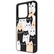 Накладка Redmi Note 13Pro 4G/Note 14S/Poco M6Pro 4G Wave Doodle Cats