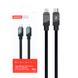 Кабель Tranyoo CL-2 Type-C to Lightning 1.2m Black