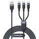 Кабель Joyroom S-A18 Lighting/Type-C/MicroUSB 1.2m Black