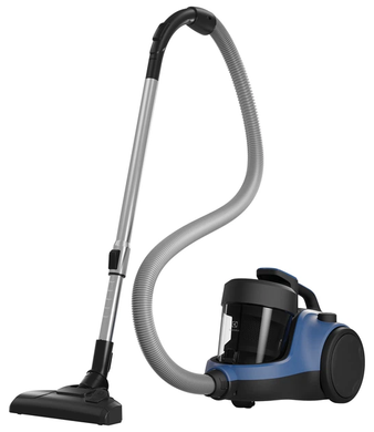 Пилосос Контейнер Electrolux ECC21-4SB 800W Black/Blue, Контейнер, Суха, 800 Вт, Підлогова щітка, Щілинна насадка, Насадка для меблів, 1, 1.5 л, HEPA, до 78 дБ