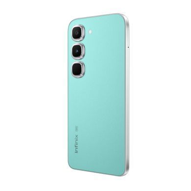 Смартфон Infinix Hot 70 Pro (X6896) 8/256Gb Mirage Green, Green, Hot 70 Pro 5G+, 256 ГБ, 8 ГБ, 6" - 6.99", Є, 2, 5G, 5001 - 6000 mAh, 50 Мп, IP68, 2344 x 1080