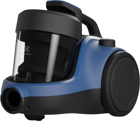 Пилосос Контейнер Electrolux ECC21-4SB 800W Black/Blue, Контейнер, Суха, 800 Вт, Підлогова щітка, Щілинна насадка, Насадка для меблів, 1, 1.5 л, HEPA, до 78 дБ