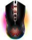Миша GamePro GM543 Black, Black, Ігрова, Дротова, 8, USB, 6400, 1.50 м, Пластик, 130 &times; 68 &times; 45 мм, Ергономічний для правої руки, Оптичний