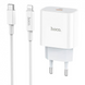 МЗП Hoco C76A Plus PD20W Type-C + Cable Type-C to Lightning White