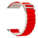 Ремінець Apple Watch Alpine 42/44/45/49mm Red/White
