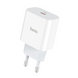 МЗП Hoco C76A Plus PD20W Type-C + Cable Type-C to Lightning White