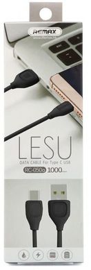 USB Cable Remax LESU Type-C RC-050a Black