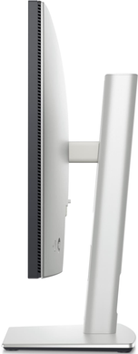 Монітор Dell 23.8" U2424H (210-BKTZ) IPS Silver 120Hz, Офіс, 1920&times;1080, 23.8", 120 Гц, IPS, W-LED, UltraSharp, 10 біт, 16:9, Кут нахилу 90 градусів; Регулювання кута нахилу; Регулювання висоти, Плаский, USB-C, HDMI, DisplayPort, 3.5 мм audio, USB Hub, RJ-45, 100&times;100, Матове, 5 мс