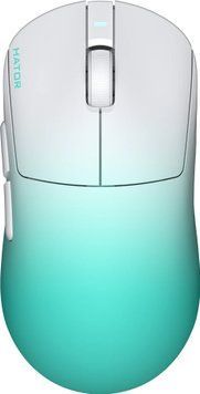 Миша бездротова Hator Quasar 3 Ultima 8K Wireless White/Mint (HTM761)