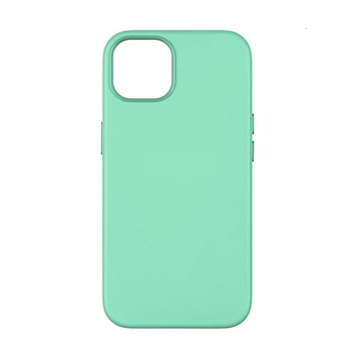 Накладка iPhone 13/14 TrendySkins Leather MagSafe Mint
