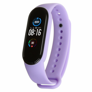 Ремінець Xiaomi Mi Band 5/6/7 Light Purple
