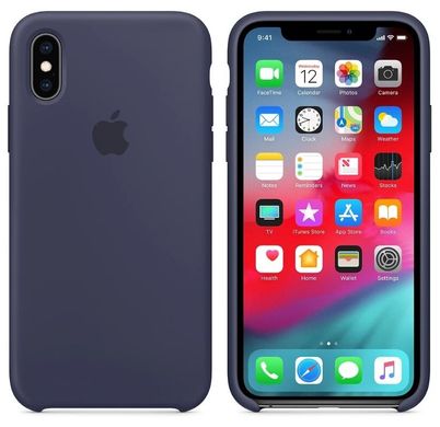 Накладка iPhone X/XS ORIGINAL Midnight Blue