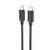 Кабель Hoco X88 Type-C to Type-C 60W 1m Black