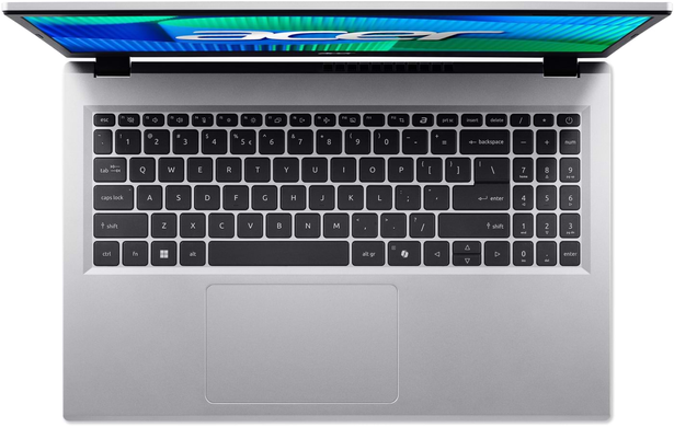 Ноутбук Acer Extensa 15 EX215-57 (NX.EJAEU.002) Silver, Extensa 15, Офіс, Навчання, Core i3-1315U, Intel Core i3, 6, SSD, 512 ГБ, Інтегрована, Intel UHD Graphics, Інтегрована, DDR5, 8 ГБ, 4800 МГц, 15.6", 1920&times;1080, IPS, 250 ніт, 60 Гц, USB-A; USB-A; USB-C; USB-C; HDMI 2.1, 50 Вт&middot;год
