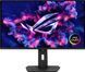 Монiтор Asus 26.5" ROG Strix XG27AQDMES-R (90LM0C80-B04171) OLED Black 240Hz, Геймінг, 2560&times;1440, 26.5", 240 Гц, QD-OLED, QD-OLED, ROG Strix, 10 біт, 16:9, Кут нахилу 90 градусів; Регулювання кута нахилу; Регулювання висоти, Плаский, DisplayPort, 3.5 мм audio, 2&times;HDMI, 100&times;100, Антивідблискове, 0.03 мс