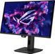 Монiтор Asus 26.5" ROG Strix XG27AQDMES-R (90LM0C80-B04171) OLED Black 240Hz, Геймінг, 2560&times;1440, 26.5", 240 Гц, QD-OLED, QD-OLED, ROG Strix, 10 біт, 16:9, Кут нахилу 90 градусів; Регулювання кута нахилу; Регулювання висоти, Плаский, DisplayPort, 3.5 мм audio, 2&times;HDMI, 100&times;100, Антивідблискове, 0.03 мс