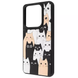 Накладка Redmi Note 14 4G Wave Doodle Cats