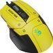 Миша A4Tech Bloody W70 Max Punk Yellow, Yellow, Ігрова, Дротова, 9, USB, 10000, 1.80 м, Пластик, 126 &times; 74 &times; 43 мм, Ергономічний для правої руки, Оптичний