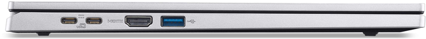 Ноутбук Acer Extensa 15 EX215-57 (NX.EJAEU.002) Silver, Extensa 15, Офіс, Навчання, Core i3-1315U, Intel Core i3, 6, SSD, 512 ГБ, Інтегрована, Intel UHD Graphics, Інтегрована, DDR5, 8 ГБ, 4800 МГц, 15.6", 1920&times;1080, IPS, 250 ніт, 60 Гц, USB-A; USB-A; USB-C; USB-C; HDMI 2.1, 50 Вт&middot;год