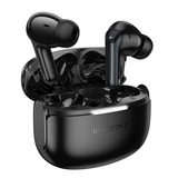 Bluetooth Earphones Borofone FQ9 Plus ANC+ENC Black, TWS (вкладиші), 6 год, Повсякденне, USB-C, Bluetooth, 5.4, Є, Немає