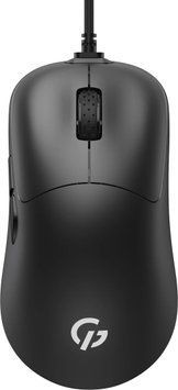 Миша GamePro GM690B Black, Black, Ігрова, Дротова, 6, USB, 10000, 1.50 м, Пластик, 120 &times; 64 &times; 37 мм, Симетричний, Оптичний