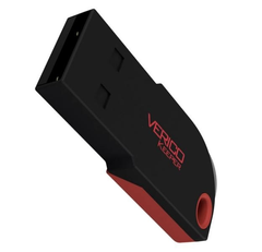 USB Flash Verico 64Gb USB 2.1 Keeper Black+Red