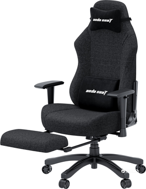 Крісло для геймерів Anda Seat Luna Pro Size L Dark Gray Fabric (AD18T-44-GB-F)