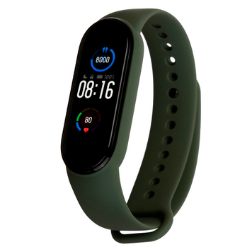 Ремінець Xiaomi Mi Band 5/6/7 Dark Green