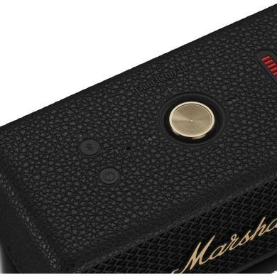 Колонка Bluetooth Marshall Emberton III Black, Bluetooth, USB-C, Акумулятор, 20 Вт, Понад 32 години, Вбудований мікрофон, Керування через застосунок, Об'ємне звучання 360&deg;, Multipoint, IP67