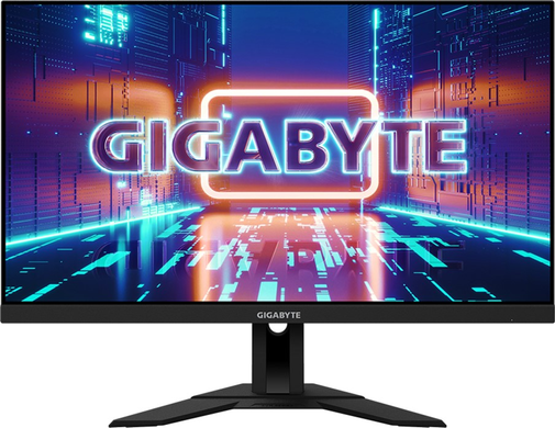 Монiтор Gigabyte Gaming 28" M28U IPS Black, Геймінг, 3840&times;2160, 28", 144 Гц, IPS, W-LED, M, 10 біт, 16:9, Регулювання кута нахилу, Плаский, USB-C, HDMI, DisplayPort, 3.5 мм audio, USB Hub, 100&times;100, Матове, 1 мс