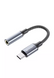 Перехідник Bavin AUX-35 3.5mm to Type-C Black