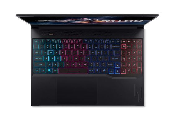 Ноутбук Acer Nitro V 16S ANV16S-71-705G (NH.U29EU.00C) Black, Nitro V 16S, Геймінг, Core 7 240H, Intel Core 7, 10, SSD, 1 ТБ, Дискретна, NVIDIA GeForce RTX 5070, 8 ГБ, DDR5, 16 ГБ, 5600 МГц, 16", 2560&times;1600, IPS, 400 ніт, 180 Гц, USB-A; USB-A; USB-A; USB-C; USB4; HDMI; LAN, 76 Вт&middot;год