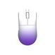 Миша бездротова Hator Hellyberry HM47 Pro Wireless White/Violet Gradient (HM47PRO_white_violet), White/Purple, Ігрова, Бездротова, 6, USB; 2.4 ГГц; Bluetooth, 26000, Пластик, 124 &times; 63 &times; 40 мм, Симетричний, Оптичний