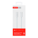 Кабель Tranyoo CC-15 Type-C to Type-C PD 60W 1m White